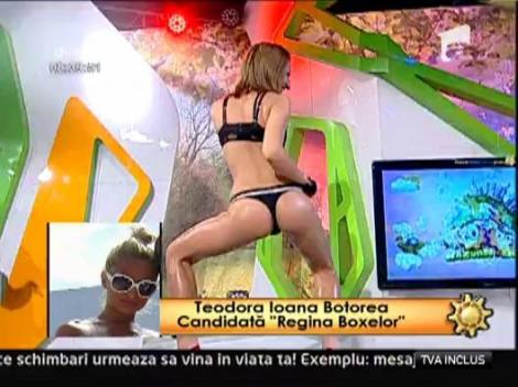 Semifinalele concursului "Regina Boxelor” - Teodora Ioana Botorea