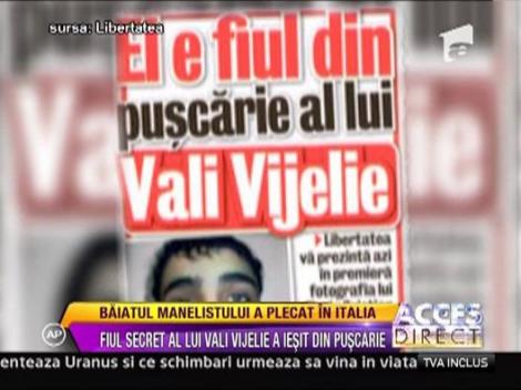 Fiul nelegitim al lui Vali Vijelie, eliberat din inchisoare