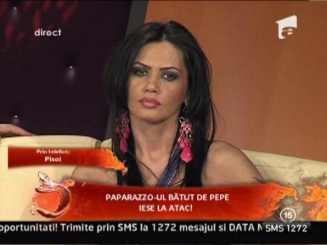Paparazzo-ul batut de Pepe iese la atac
