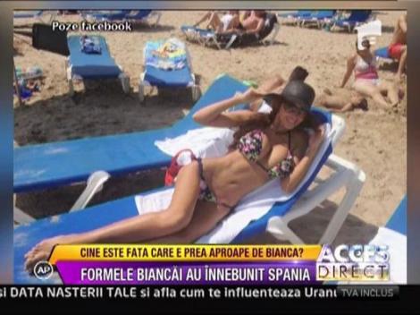 Bianca Dragusanu a innebunit Spania cu formele ei