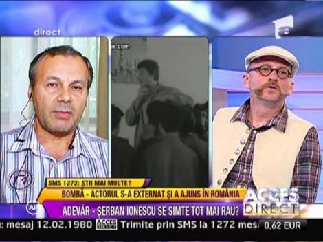 Romulus Popescu: "Serban Ionescu a suferit un soc puternic in urma cu sapte ani"