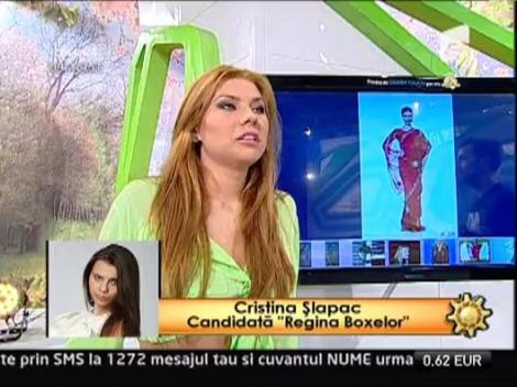 Semifinalele concursului "Regina Boxelor” - Cristina Slapac