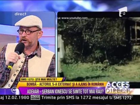 Ovidiu Cuncea, despre starea de sanatate a lui Serban Ionescu