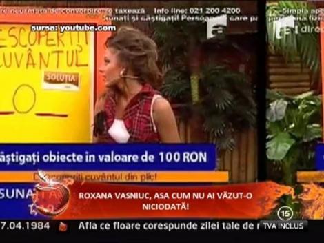 Roxana Vasniuc si-a inceput cariera la concursul "Descoperiti cuvantul!"
