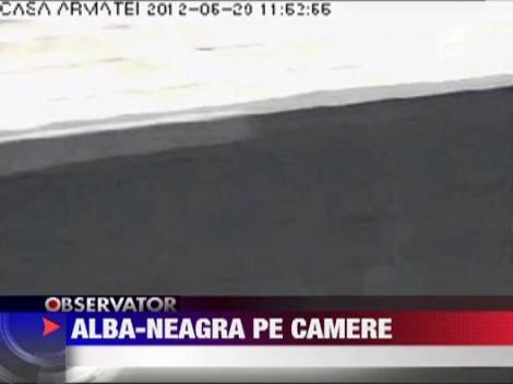 Partida de "Alba Neagra" langa primaria din Slatina