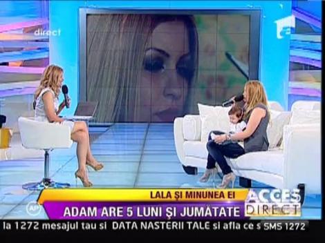 Fosta componenta TNT, Lala, si-a crestinat baiatul