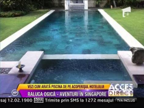 Raluca Ogica, aventuri din Singapore