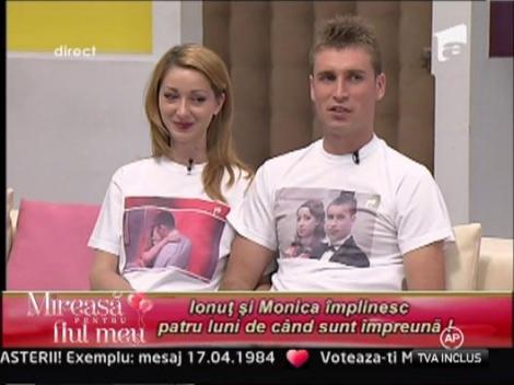 Ionut si Monica aniverseaza patru luni de cand sunt impreuna!