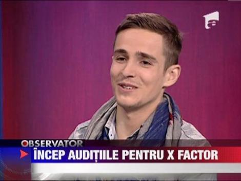 Castigatorul concursului X Factor, Andrei Leonte, invitat la Observator
