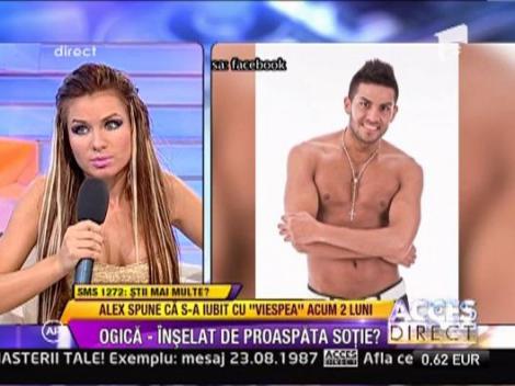 "Viespea" lui Ogica: "Nu mi-am inselat sotul. Alex face parte din trecutul meu"