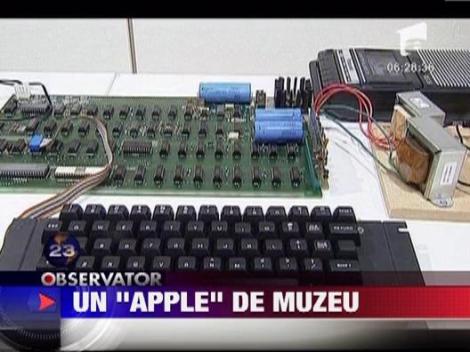Un calculatoar Apple, fabricat in 1976, scos la licitatie
