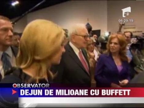 SUA: A platit aproape trei milioane si jumatate de dolari ca sa ia masa cu celebrul investitor Warren Buffett