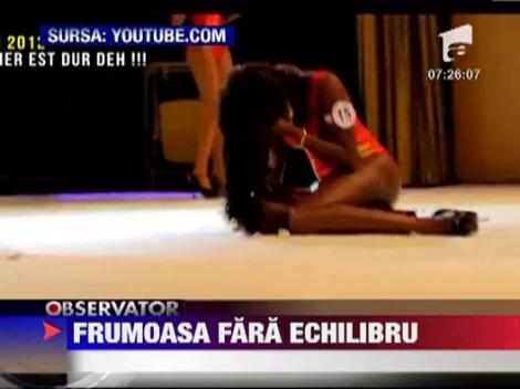 Un model s-a facut de ras la Miss Coasta de Fildes