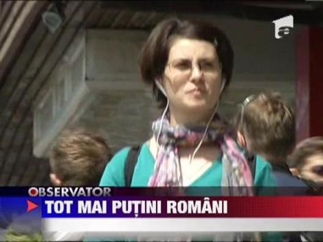 Suntem tot mai putini pe zi ce trece!