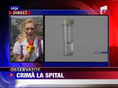 Iasi: Un pacient a murit dupa ce a fost injunghiat de colegul de salon