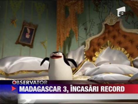 Madagascar 3, incasari record