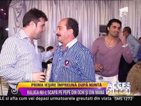 Raluca Pastrama nu-l scapa pe Pepe din ochii si din mana