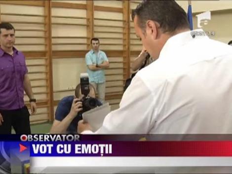 Vot cu emotii pentru candidatii din Capitala