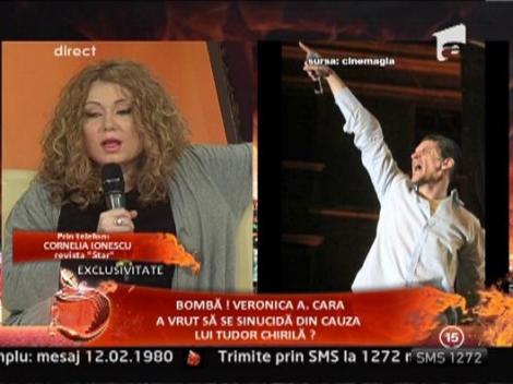 Cornelia Ionescu: "Veronica A. Cara a dezvoltat o pasiune pentru Chirila!"