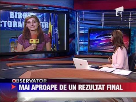 S-au terminat de numarat voturile din 26 de judete