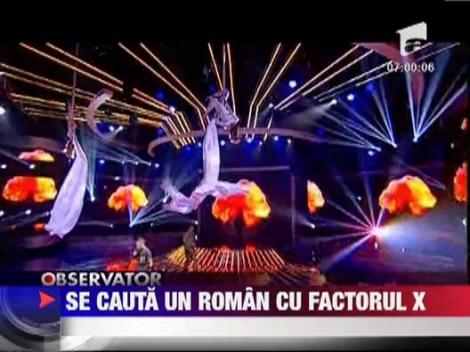 Se cauta un roman cu factorul X