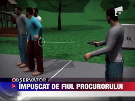 Fiul unui procuror, implicat intr-un scandal cu impuscaturi