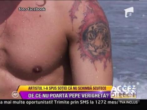 Pepe nu vrea sa poarte verigheta si sa schimbe scutece