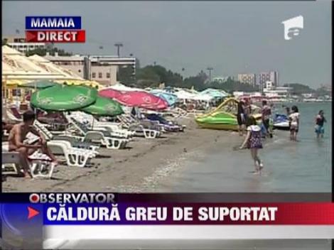 Caldura greu de suportat sud-estul tarii