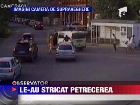 Bataie generala in timpul alegerilor locale din Santana de Mures