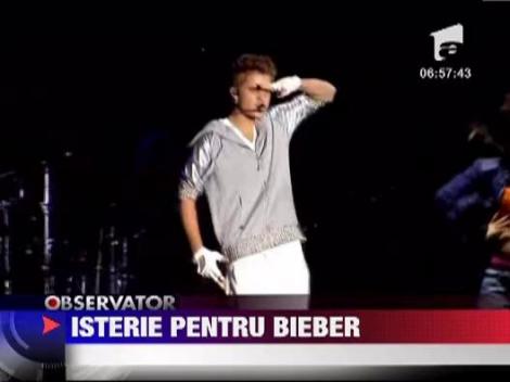 Isterie pentru Justin Bieber in Mexic