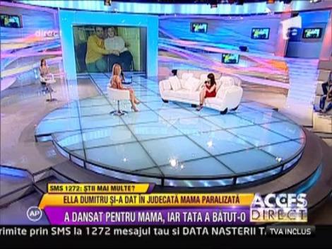 Ella Dumitru: "Relatia mea cu tatal vitreg a fost mereu tensionata"