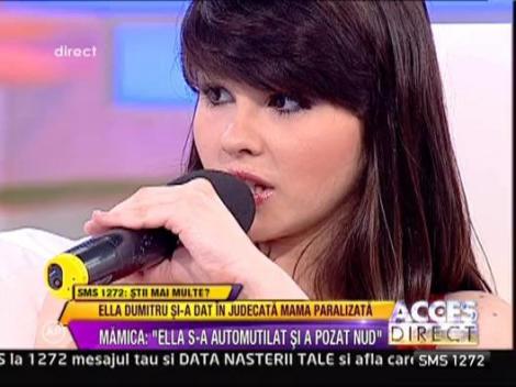 Ella Dumitru: "Nu am fost niciodata un copil rebel, doar revoltata"