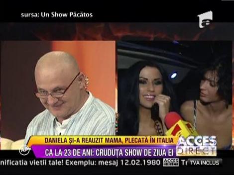 De ziua ei, Daniela Crudu a facut show