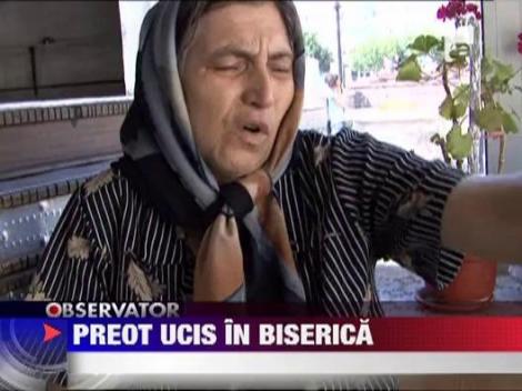 UPDATE / Preot injunghiat mortal in Biserica