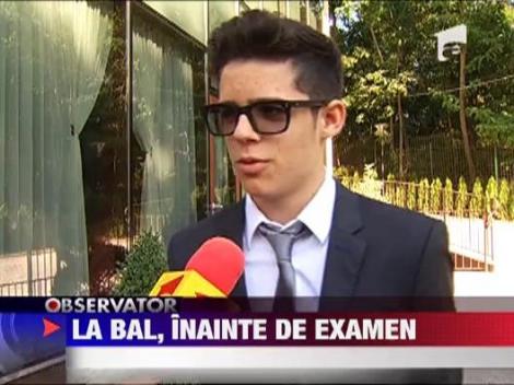 Vremea despartirii pentru elevii de la scoala generala