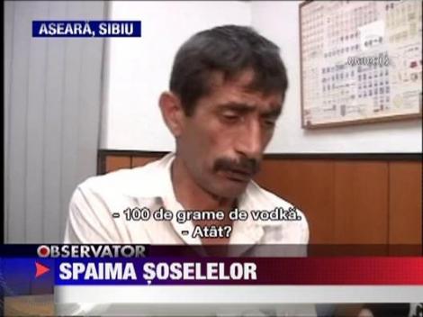 Un taximetrist a semanat panica pe strazile din Sibiu