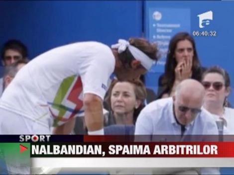 David Nalbandian, spaima arbitrilor