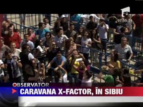 Caravana X Factor, in Sibiu