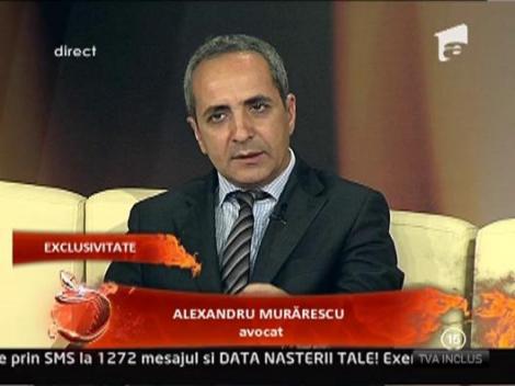 Avocatul Alexandru Murarescu: "Nu exista dovezi ca Oana ar fi avut o relatie cu Max Balasescu"