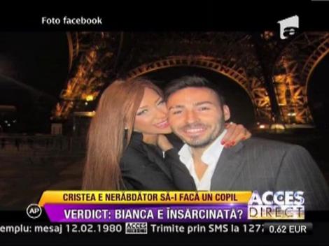 Bianca Dragusanu si-a facut teste pentru a vedea daca este insarcinata