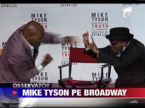 Mike Tyson isi prezinta povestea vietii pe Broadway