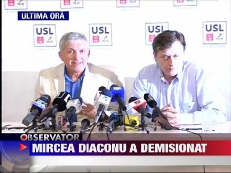Mircea Diaconu a demisionat din functia de ministru al Culturii