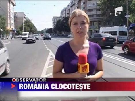 Romania clocoteste sub codul galben de canicula