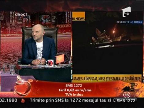 Adrian Nastase s-a impuscat cu un revolver in gat!