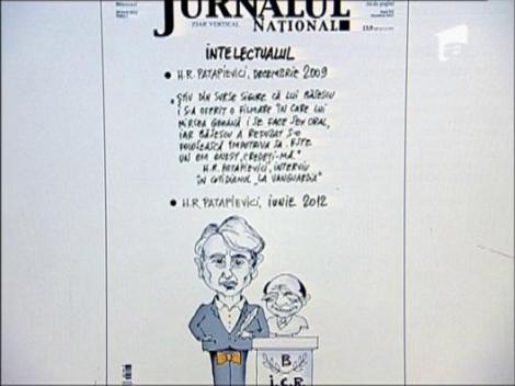 Mircea Badea: "Horia Roman Patapievici este o persoana abjecta"