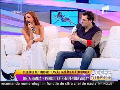 Doctorul Andrei Laslau, bea un litru de apa in direct!