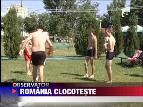 Godul galben de canicula face Romania sa fiarba!