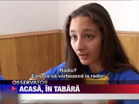 Sulina a fost invadata de sute de copii dornici sa se bucure de plaja