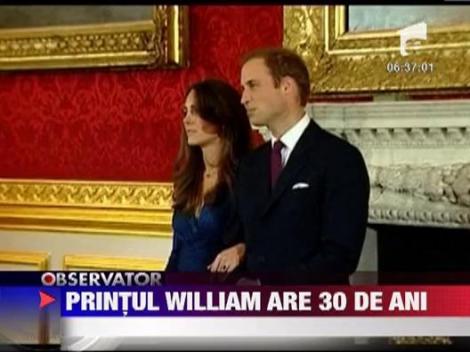 Printul William implineste astazi 30 de ani