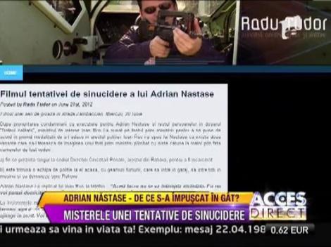 Momentele dinaintea tentativei de suicid a lui Nastase, descrise de Radu Tudor